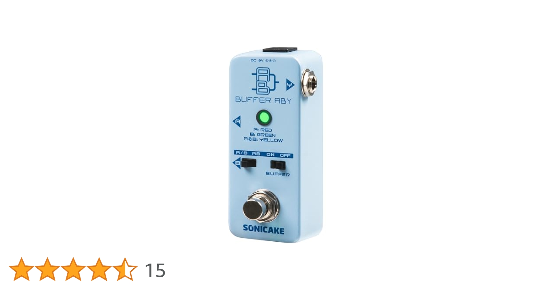 Fender ABY PEDAL ギターエフェクター Amazon.com: Fender ABY Pedal Footswitch, Red : Musical
